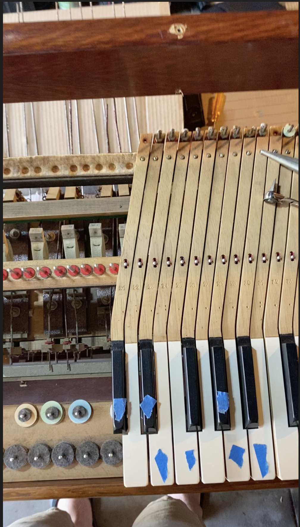 Rust piano keys hotsell